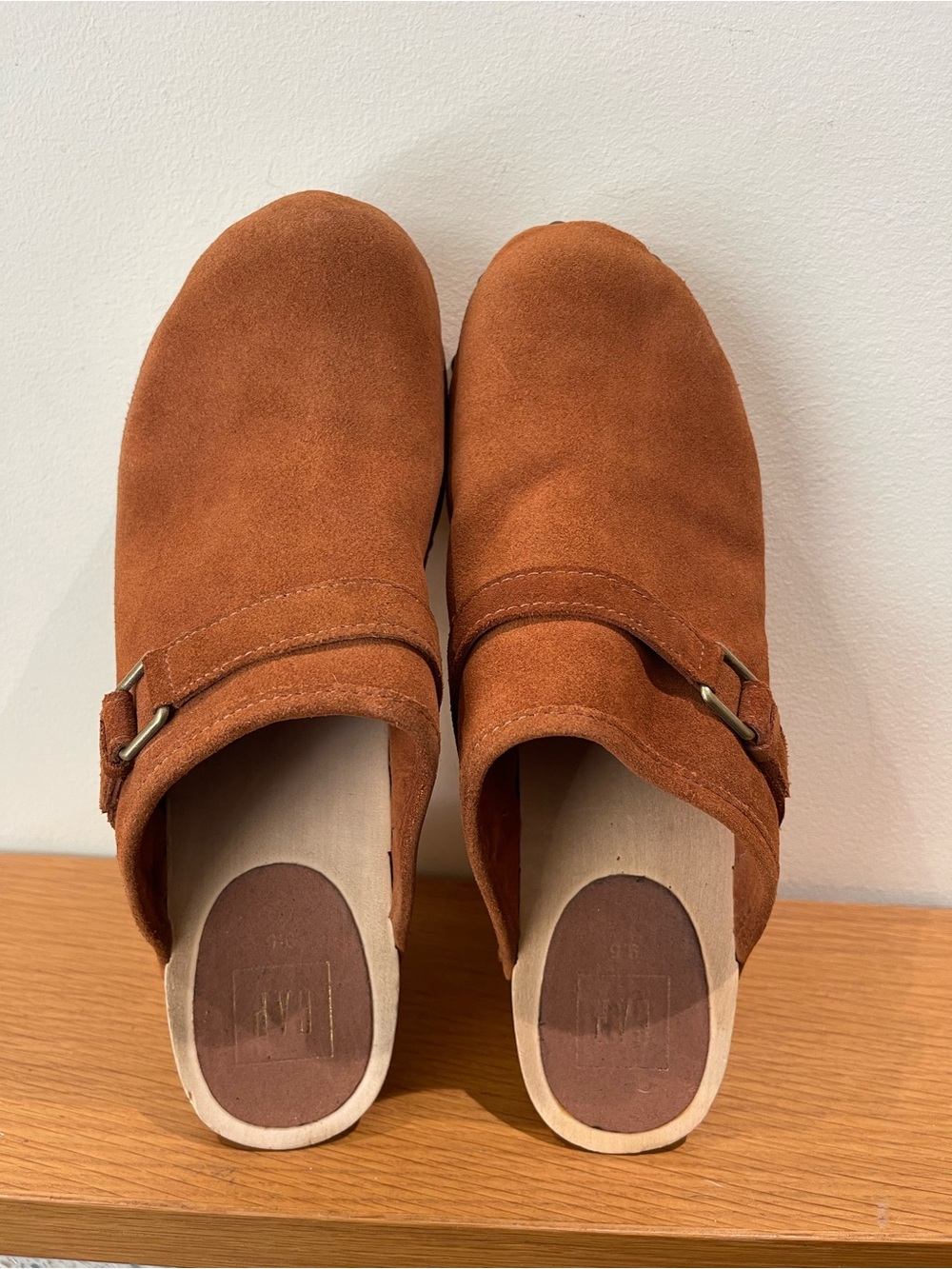 Suede Women's Clogs size 9.5.